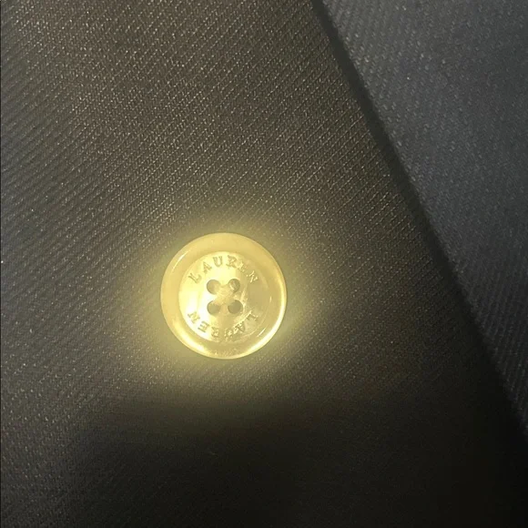 Lauren Ralph Lauren Navy Double-Breasted Blazer - Picture 5 of 5